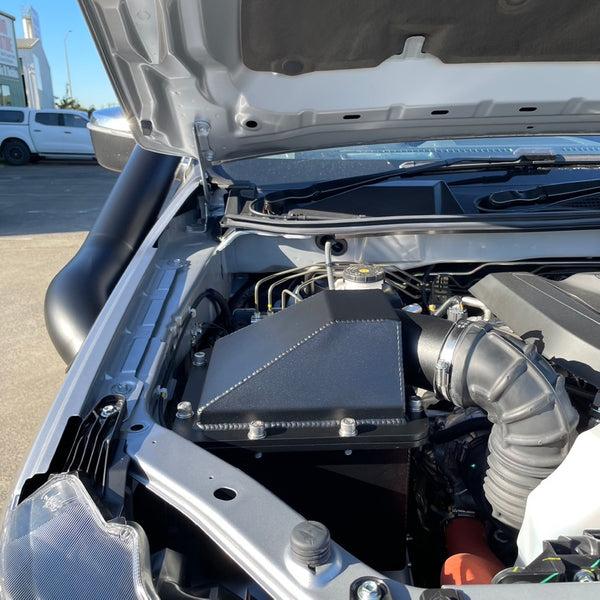 Fabulous Fabs Isuzu Dmax 2020 Onwards Stainless Snorkel And Alloy Panel Filter Airbox Kit (Short & Mid Entry Available) 4x4 Accessories