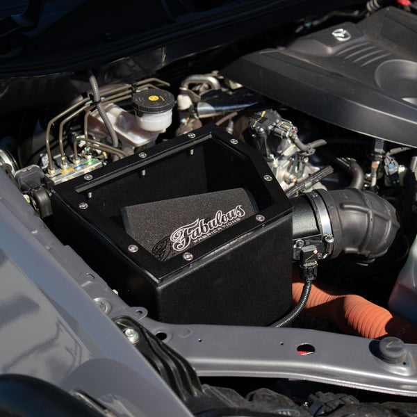 Fabulous Fabs Isuzu MUX 2020 Onwards Pod Filter Alloy Airbox 4x4 Accessories