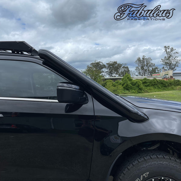 Fabulous Fabs Isuzu MUX 2020 Onwards Stainless Snorkel (Short & Mid Entry Available) 4x4 Accessories