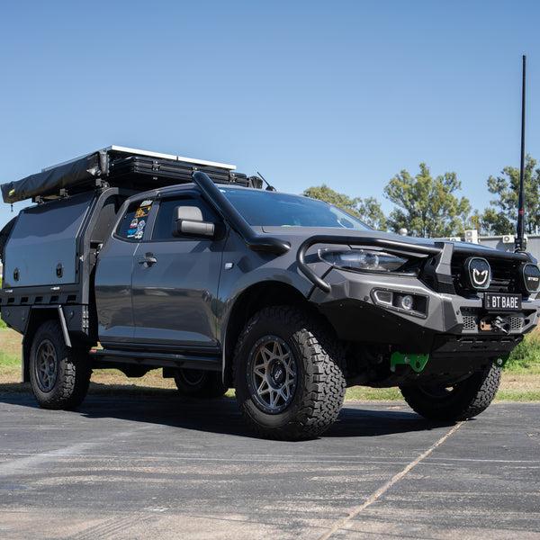 Fabulous Fabs Mazda BT50 2020 Onwards Stainless Snorkel And Alloy Pod Filter Airbox Kit (Short & Mid Entry Available) 4x4 Accessories