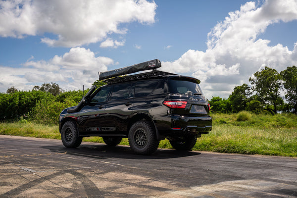 Fabulous Fabs Nissan Y62 Patrol 5" Long Entry Stainless Snorkel 4x4 Accessories