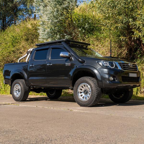 fabulous fabs Stainless Snorkel and PSICO Alloy Airbox to suit Toyota Hilux N70 (Short & Long Entry Available) 4x4 Accessories