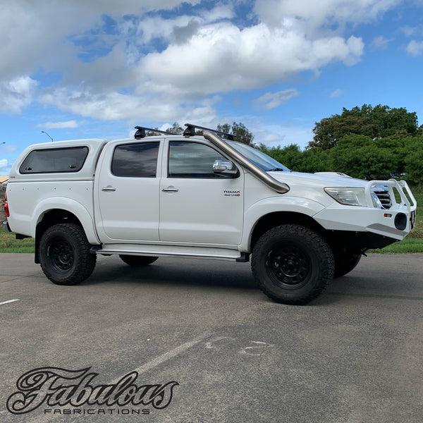 Fabulous Fabs Stainless Snorkel To Suit Toyota Hilux N70 (Short & Long Entry Available) 4x4 Accessories