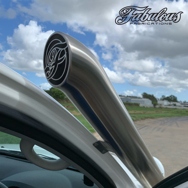 Fabulous Fabs Stainless Snorkel To Suit Toyota Hilux N70 (Short & Long Entry Available) 4x4 Accessories