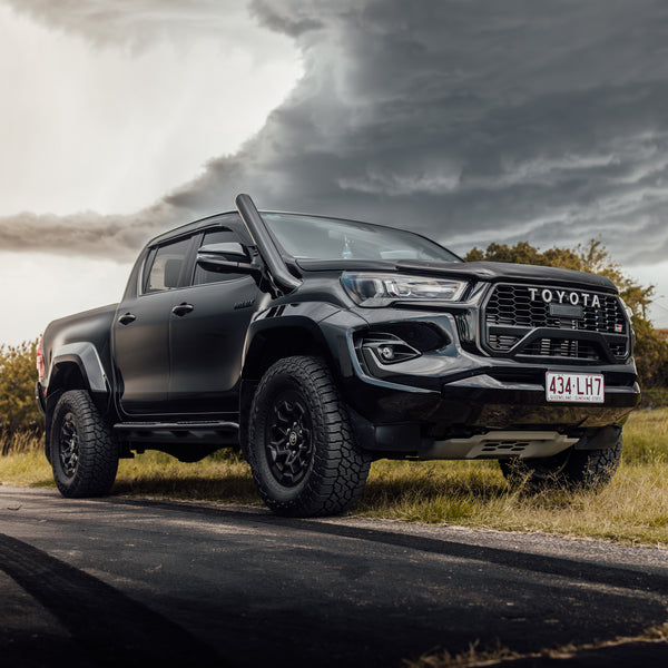 fabulous fabs Stainless Snorkel to suit Toyota Hilux N80 (Short & Mid Entry Available) 4x4 Accessories