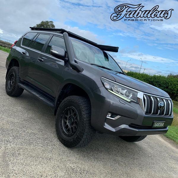 fabulous fabs Stainless Snorkel to suit Toyota Landcruiser Prado 150 Series (Short & Mid Entry Available) 4x4 Accessories