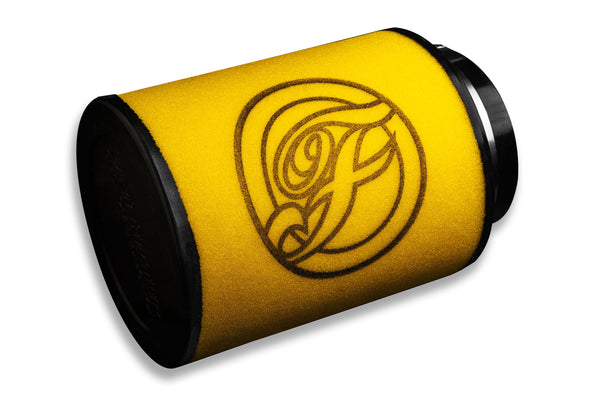 fabulous fabs Uni Filter Foam Pod Filters (Pair) - Yellow 4x4 Accessories