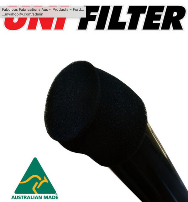 Fabulous Fabs Unifilter Pre 4x4 Cleaner To Suit 4" Snorkel 4x4 Accessories