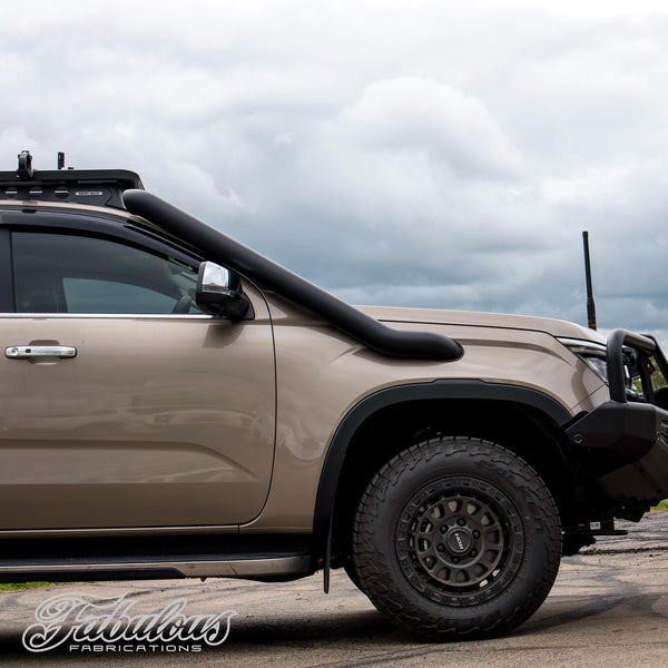 Fabulous Fabs Volkswagen Amarok Next Gen 4 Inch Stainless Snorkel Kit And Alloy Airbox Kit (Silencer Included) 4x4 Accessories