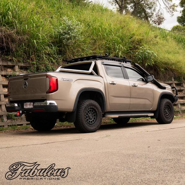 Fabulous Fabs Volkswagen Amarok Next Gen 4 Inch Stainless Snorkel Kit And Alloy Airbox Kit (Silencer Included) 4x4 Accessories