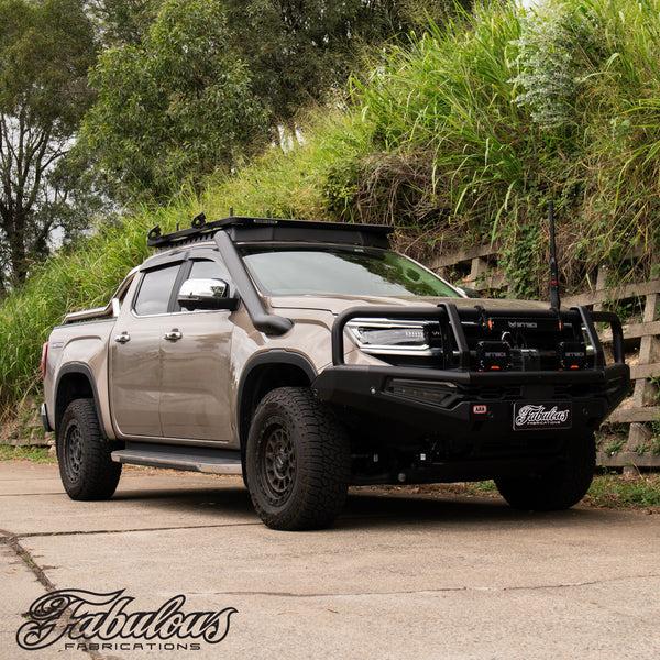 fabulous fabs Volkswagen Amarok Next Gen 4 Inch Stainless Snorkel Kit and Alloy Airbox Kit (Silencer Included) 4x4 Accessories