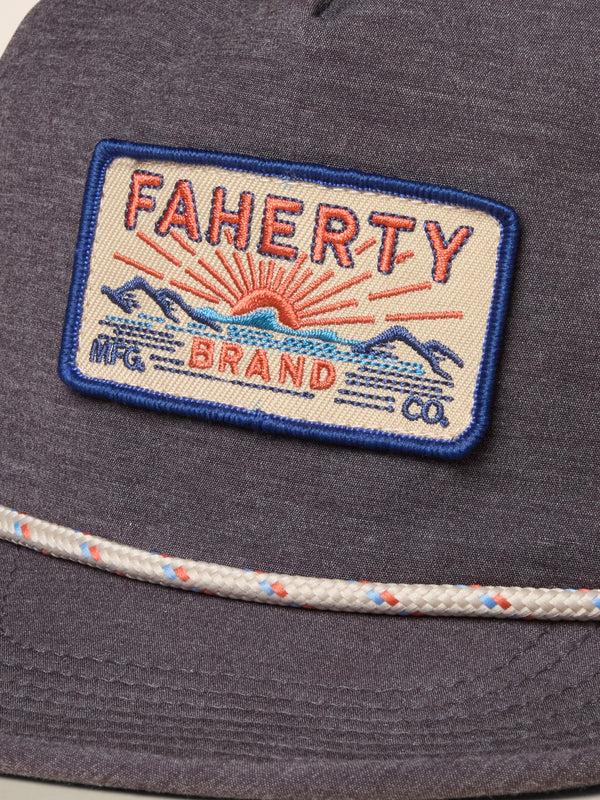 Faherty All Day™ Corded Hat - Charcoal Accessories Hats