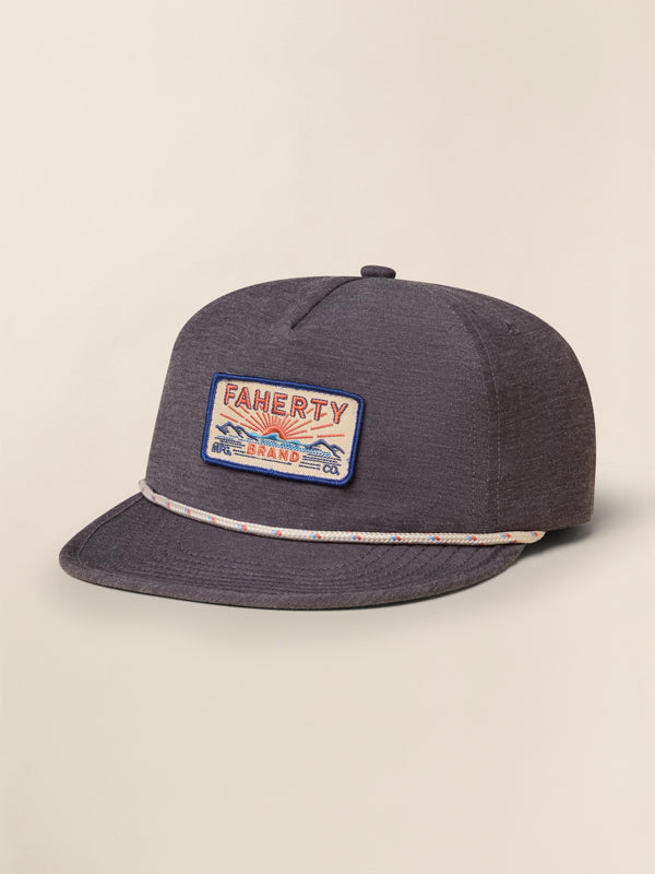 faherty All Day™ Corded Hat - Charcoal Accessories Hats