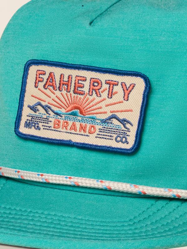 Faherty All Day™ Corded Hat - Teal Sea Accessories Hats