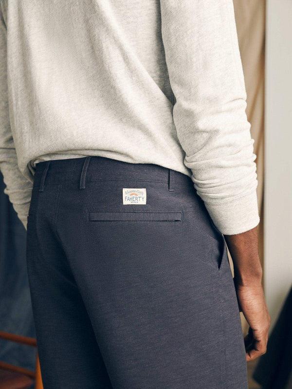 Faherty All Day™ Short 1.0 (7") - Charcoal Men's Bottoms