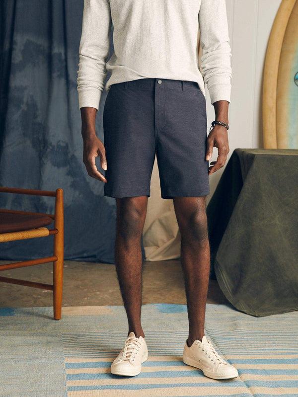 faherty All Day™ Short 1.0 (7") - Charcoal Men's Bottoms