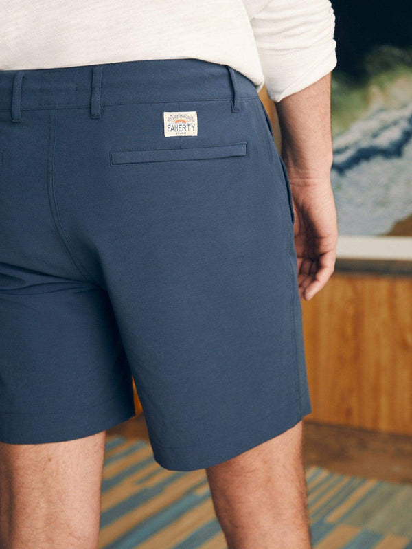 Faherty All Day™ Short 1.0 (7") - Dark Blue Nights Men's Bottoms