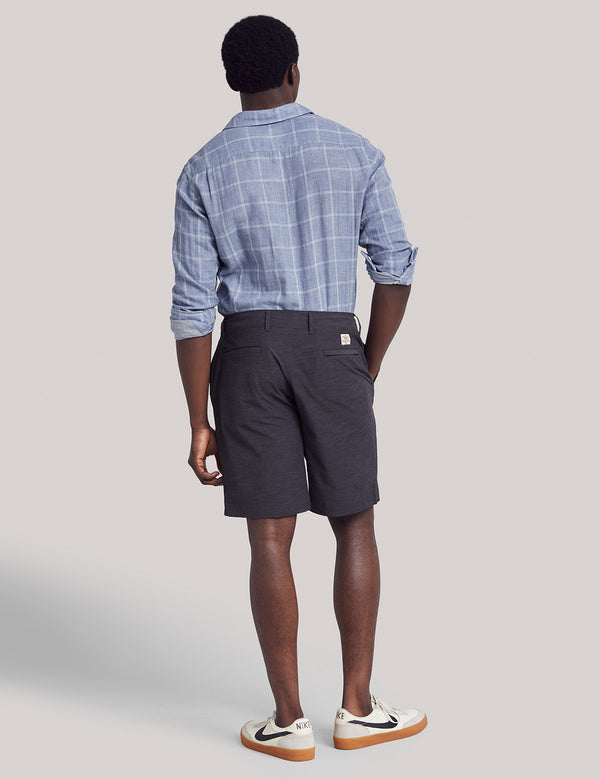 Faherty All Day™ Short 1.0 (9") - Charcoal Men's Bottoms