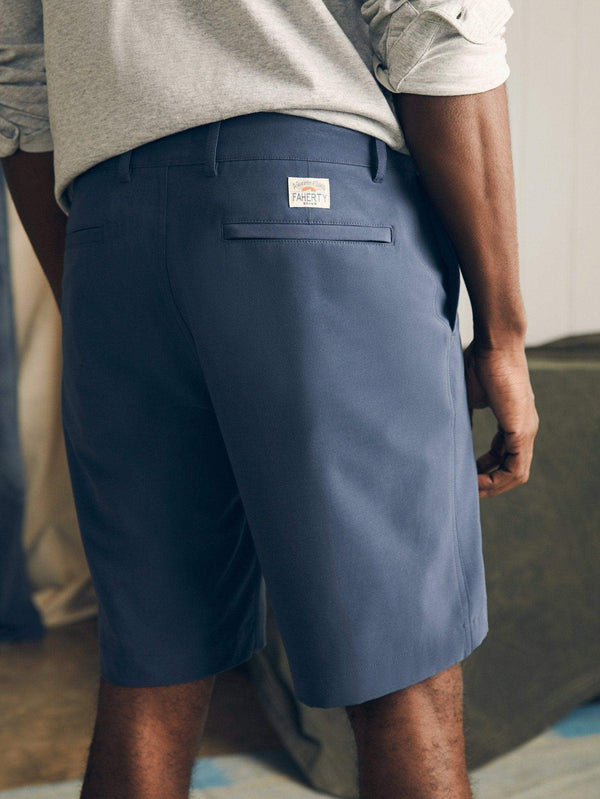 Faherty All Day™ Short 1.0 (9") - Dark Blue Nights Men's Bottoms