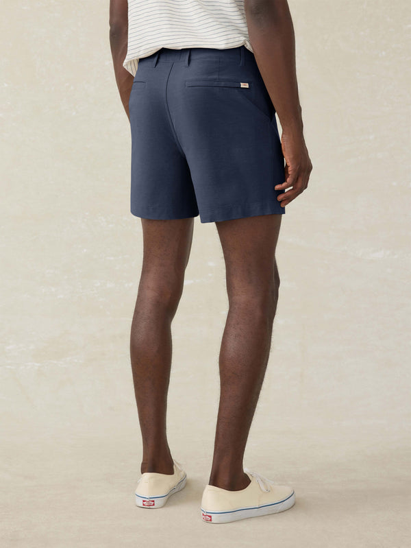 Faherty All Day™ Short 2.0 (5") - Blue Nights Men's Bottoms