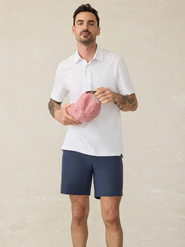 Faherty All Day™ Short 2.0 (7") - Blue Nights Men's Bottoms