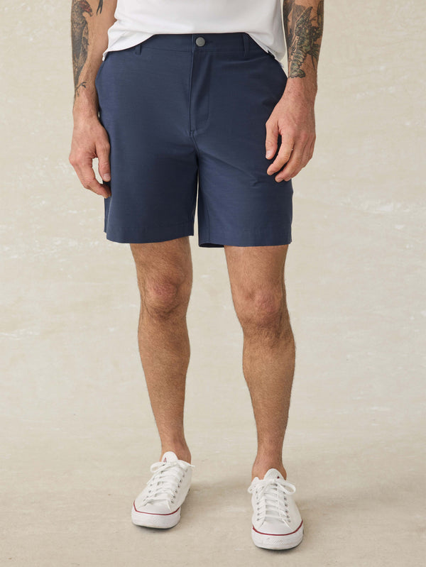 faherty All Day™ Short 2.0 (7") - Blue Nights Men's Bottoms