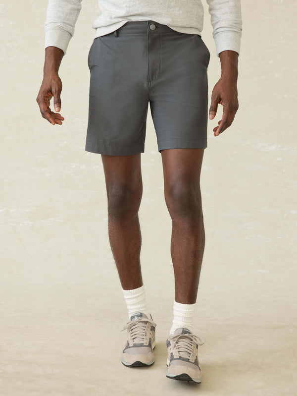 faherty All Day™ Short 2.0 (7") - Mountain Coal Men's Bottoms