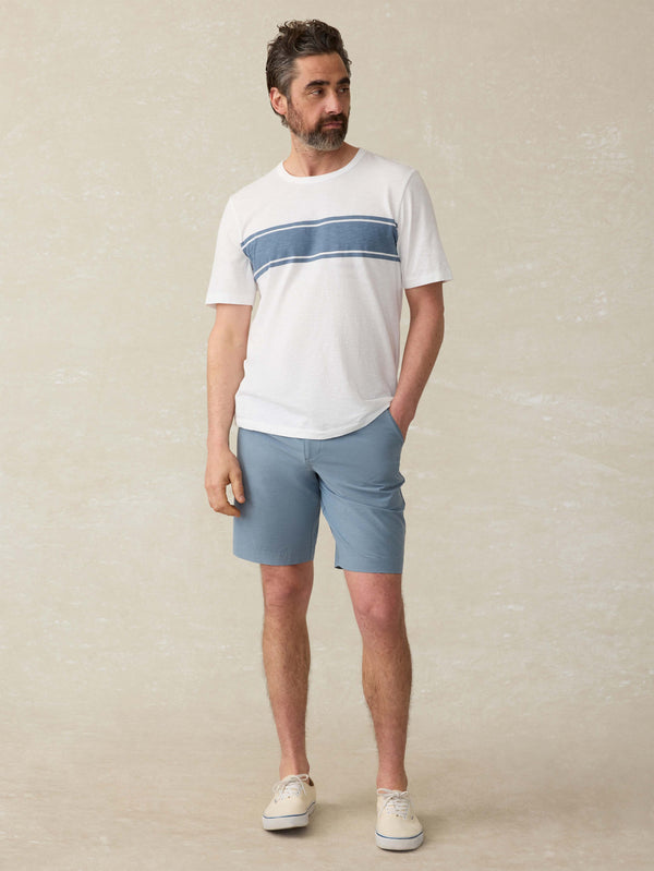 Faherty All Day™ Short 2.0 (9") - Deep Marine Men's Bottoms