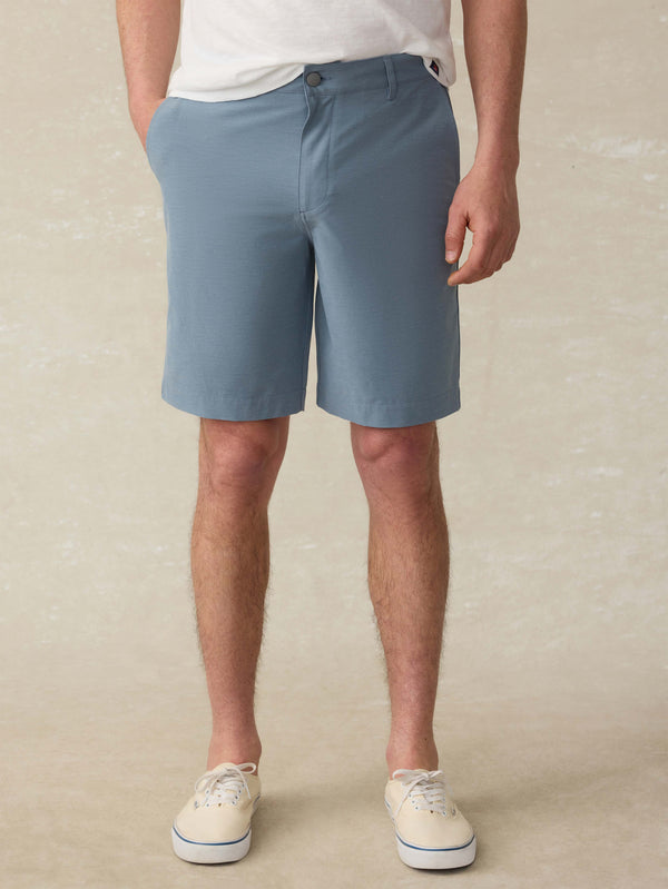 Faherty All Day™ Short 2.0 (9") - Deep Marine Men's Bottoms