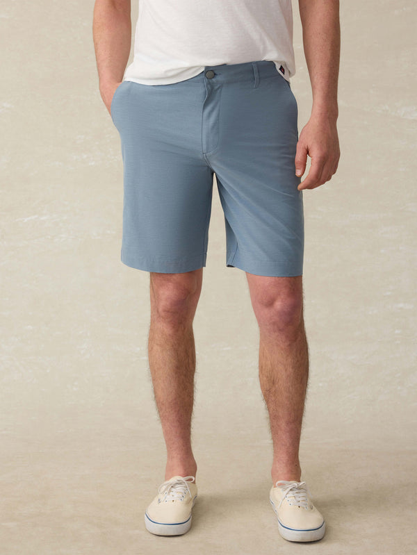 faherty All Day™ Short 2.0 (9") - Deep Marine Men's Bottoms