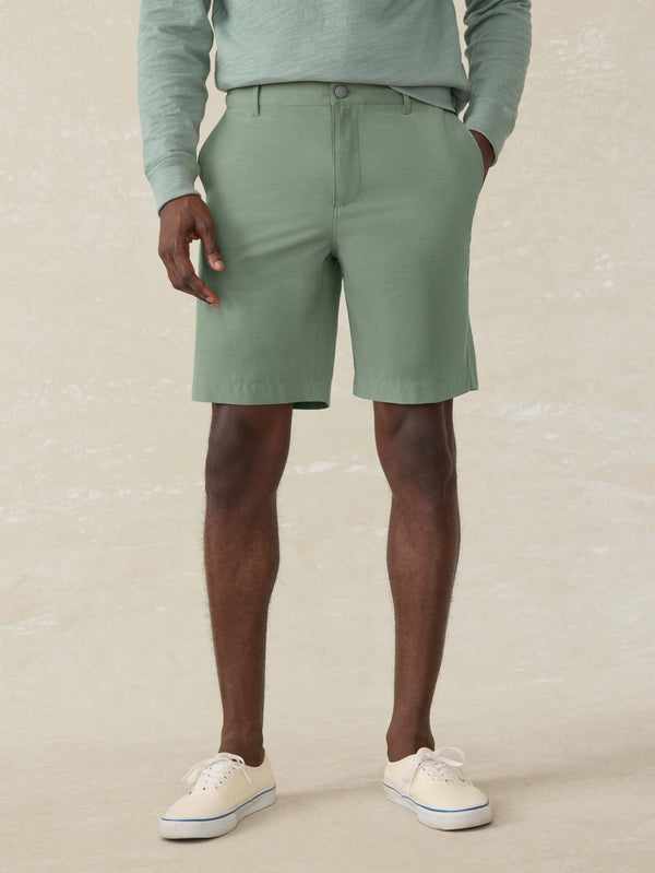 faherty All Day™ Short 2.0 (9") - Trail Olive Men's Bottoms