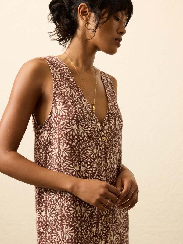 Faherty Alston Dress - Sausalito Sunset Women's Dresses