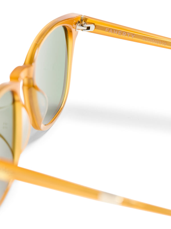 Faherty August Sunglasses - Milky Honey Accessories Sunglasses