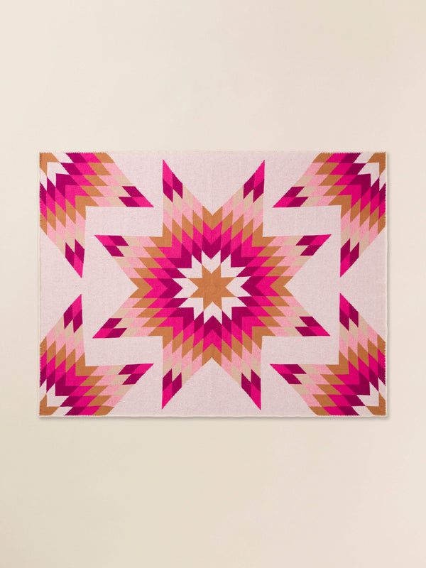 Faherty B.YELLOWTAIL Star Patchwork Blanket - Star Patchwork Blankets