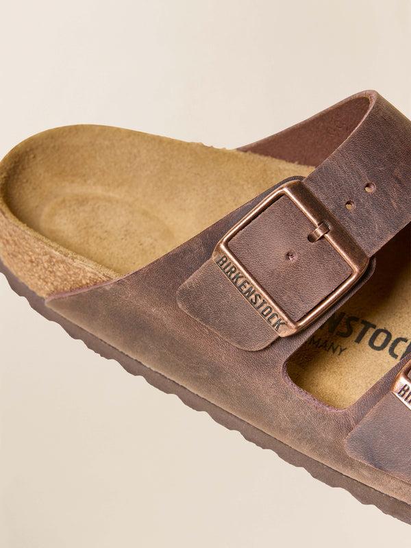 Faherty Birkenstock Oiled Leather Arizona - Habana Footwear Sandals
