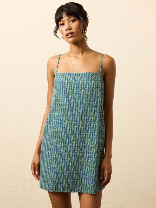 faherty Byron Bay Dress - Aquatic Geo Women's Dresses