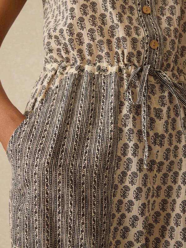 Faherty Catalina Jumpsuit - Summer Pearl Blossom Women's Dresses