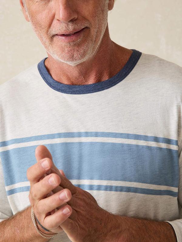 Faherty Cloud™ Reversible Crew - Ivory Heather Men's Hoodies U0026 Pullovers