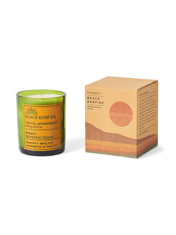faherty Coastal Aromatherapy Candle - Beach Bonfire Candles