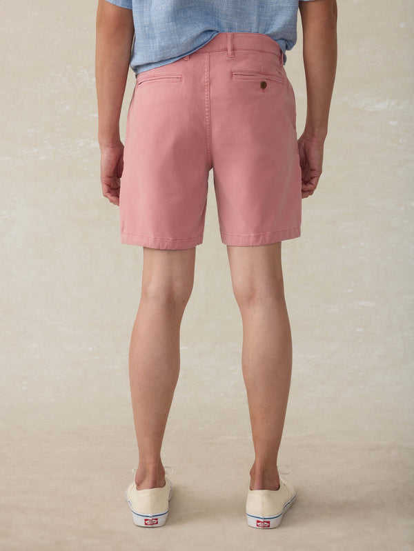 Faherty Coastline Chino Short (7") - Faded Flag Men's Bottoms