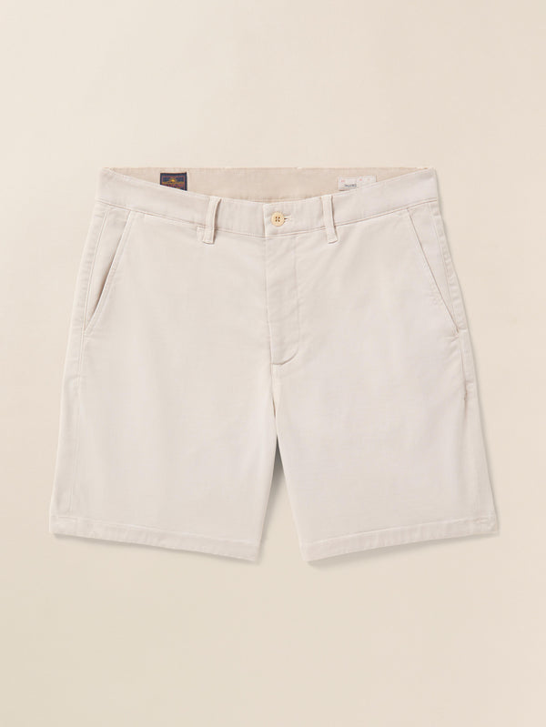 faherty Coastline Chino Short (7") - Stone Men's Bottoms