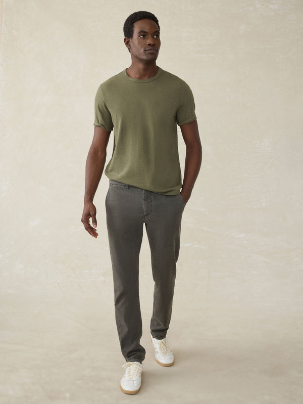 Faherty Coastline Stretch Chino - Faded Black Men's Bottoms