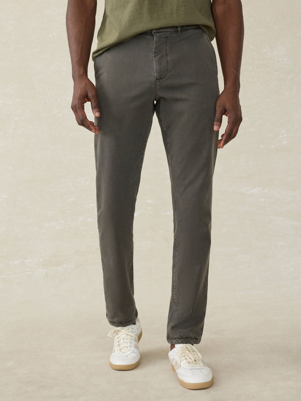 faherty Coastline Stretch Chino - Faded Black Men's Bottoms