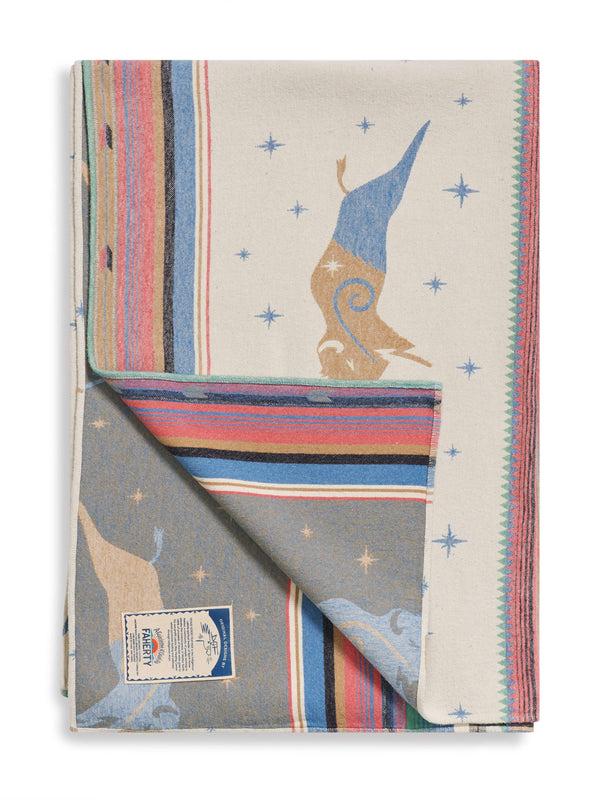 faherty Doug Good Feather Adirondack Blanket - Ivory Buffalo Unisex Blankets