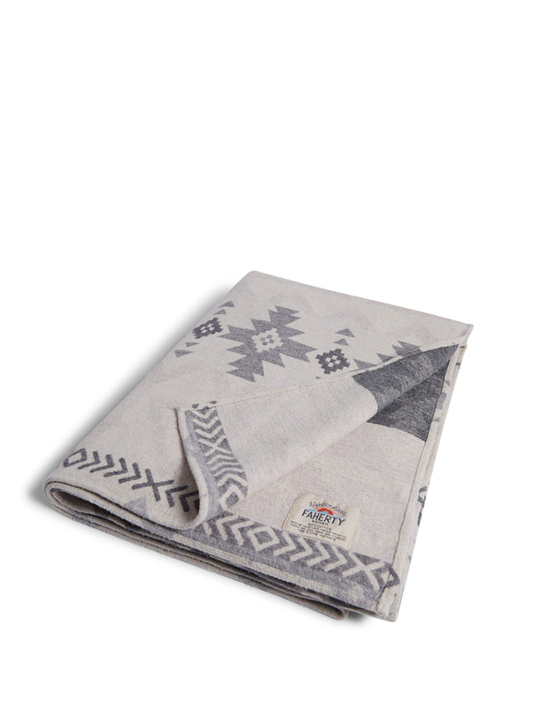 Faherty Doug Good Feather Adirondack Blanket - Ivory North Star UNISEX Blankets