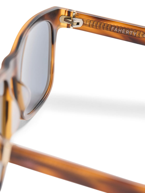 Faherty Duke Sunglasses - Matte Tortoise Accessories Sunglasses