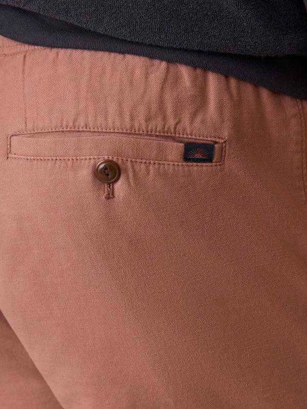 Faherty Essential Drawstring Short - Cedar Rose Men's Bottoms