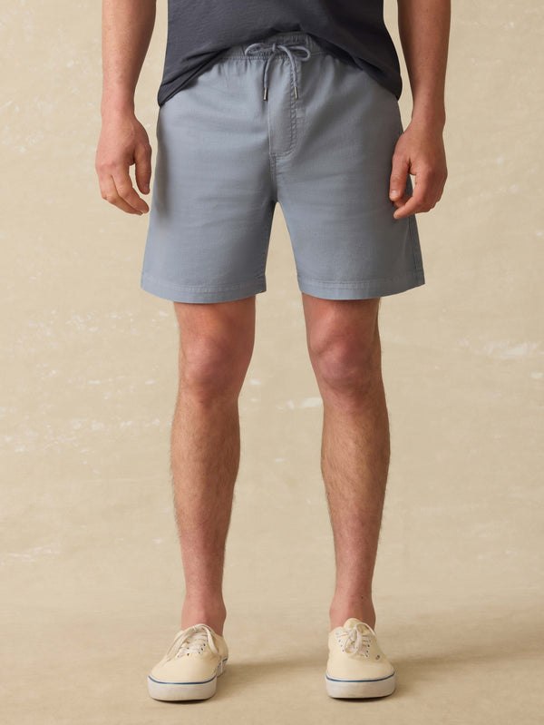 faherty Essential Drawstring Short - Flintstone Men's Bottoms