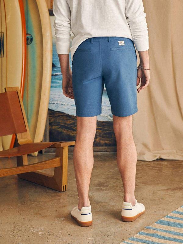 Faherty All Day™ Short 1.0 (9") - Navy Men's Bottoms