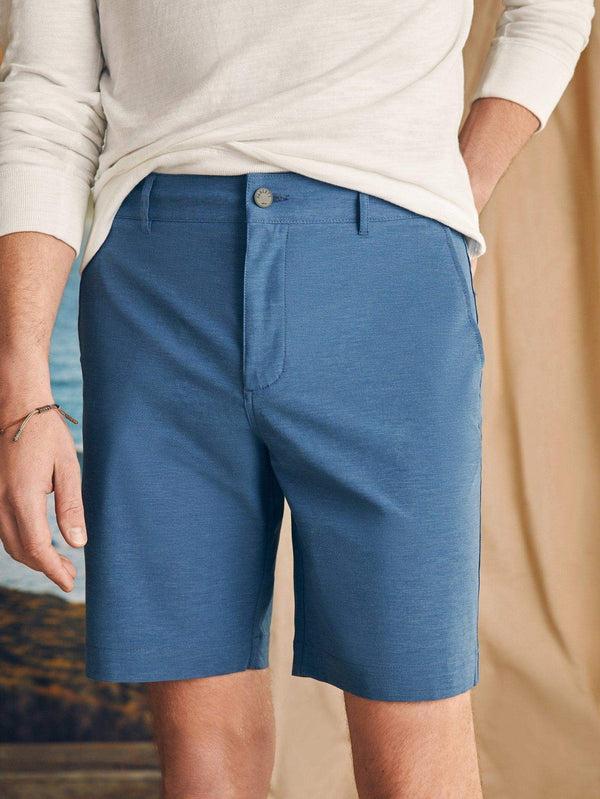 faherty All Day™ Short 1.0 (9") - Navy Men's Bottoms